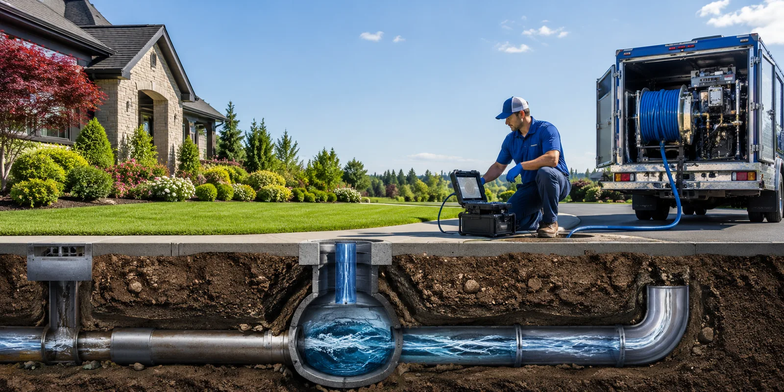 Drainage restoration information for Whitesburg, GA